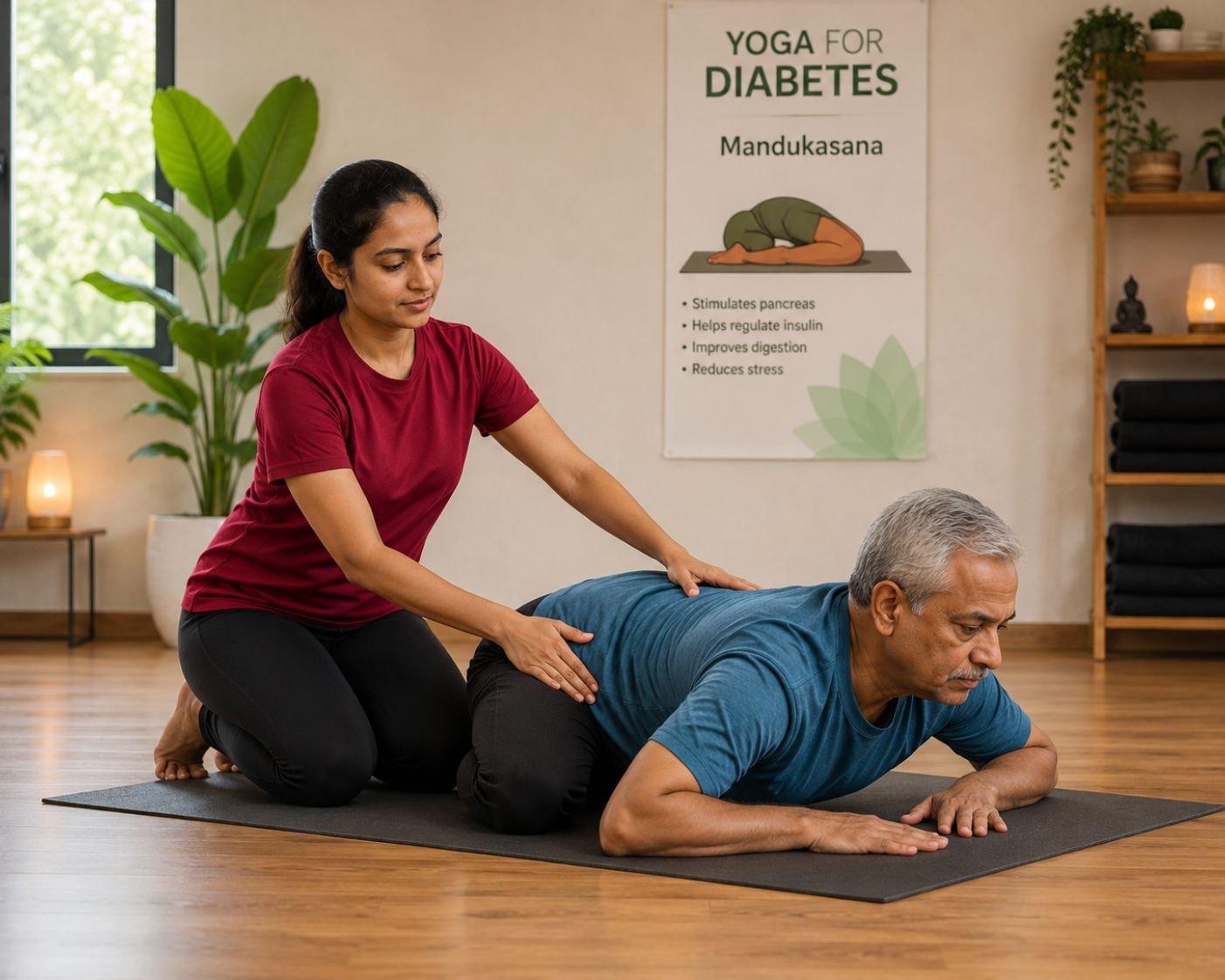 Diabetes Care Yoga